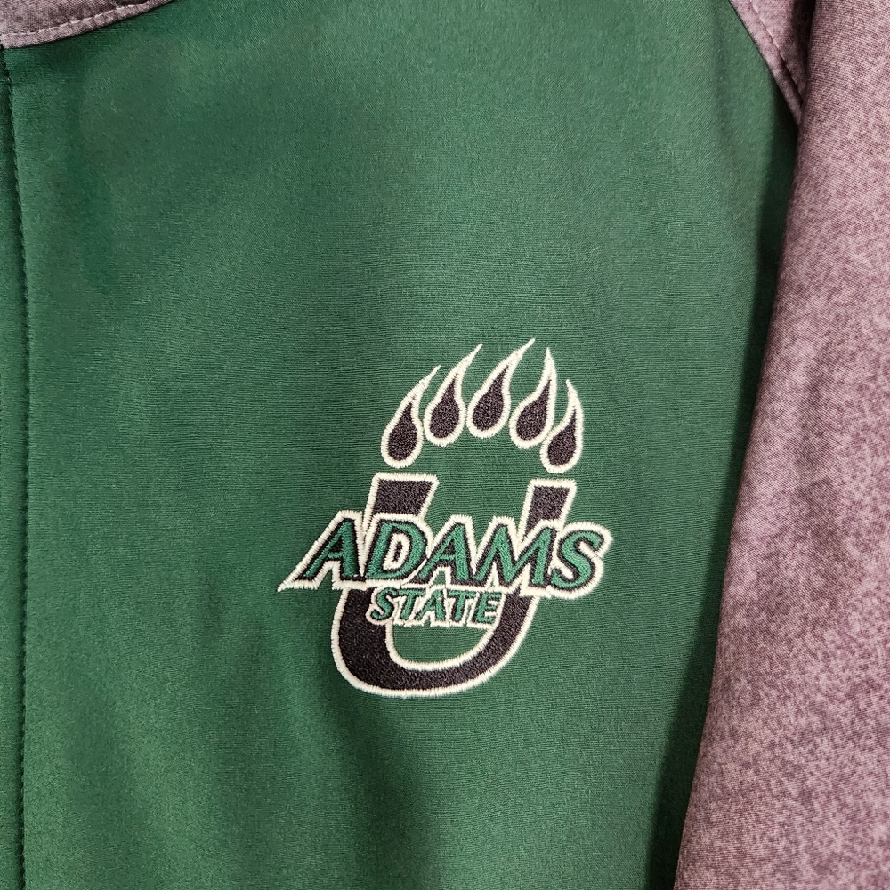 Adams State Holloway Men's Green and Gray Athletic Jacket, Size XL - Picture 5 of 9